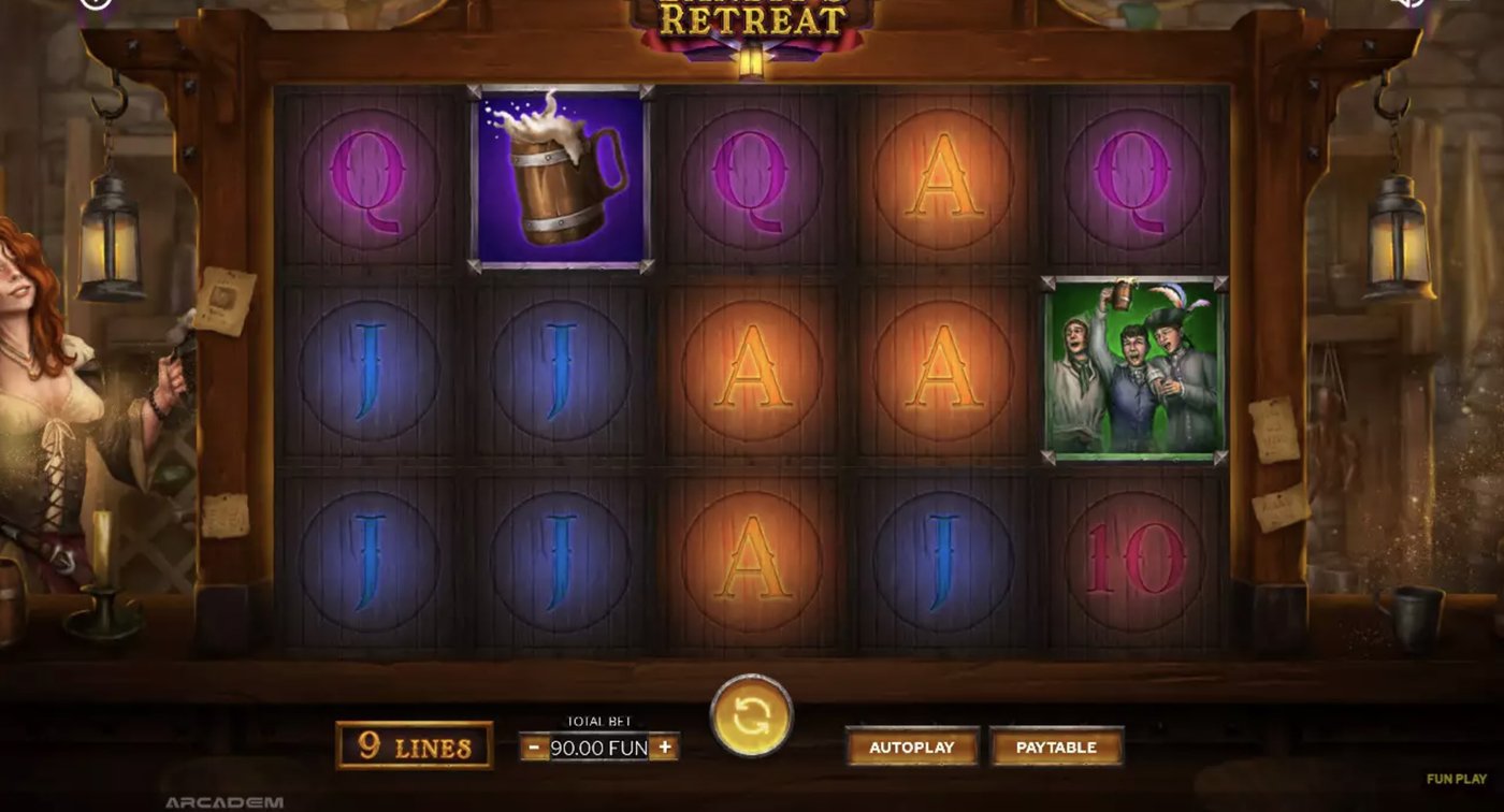 Bandit's Retreat: image of main menu