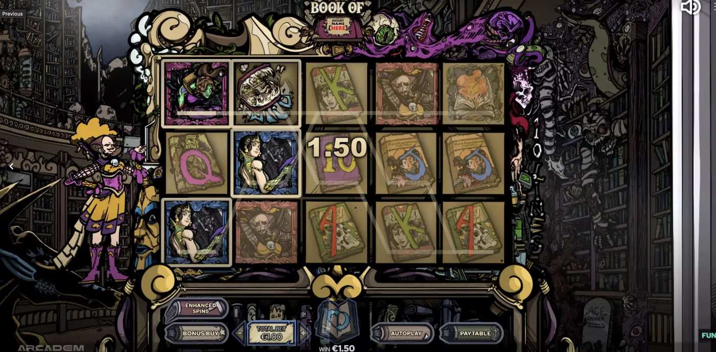 Book of Insert Name Here: image of winning
