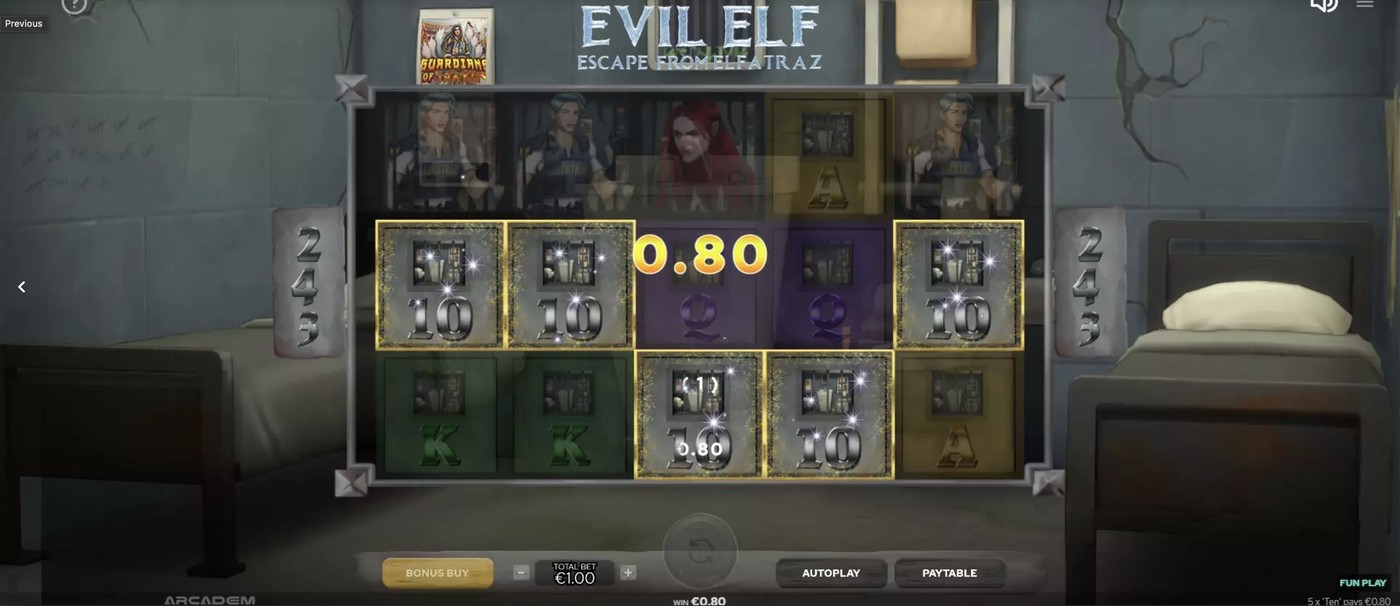 Evil Elf: Escape From Elfatraz: image of winning
