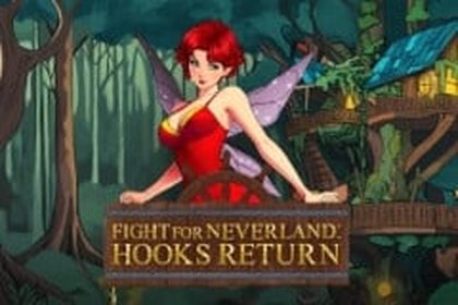 Fight for Neverland: Hook's Return Online Slot Logo