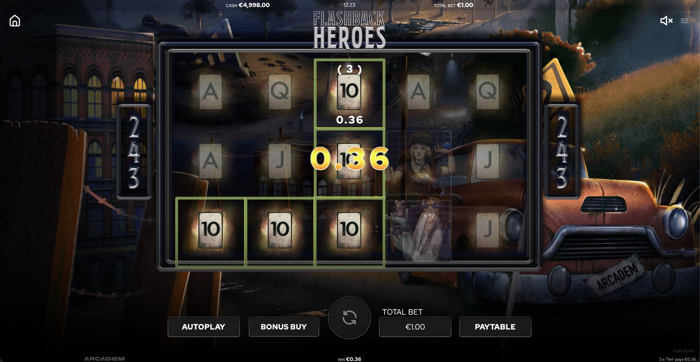 Flashback Heroes: image of winning