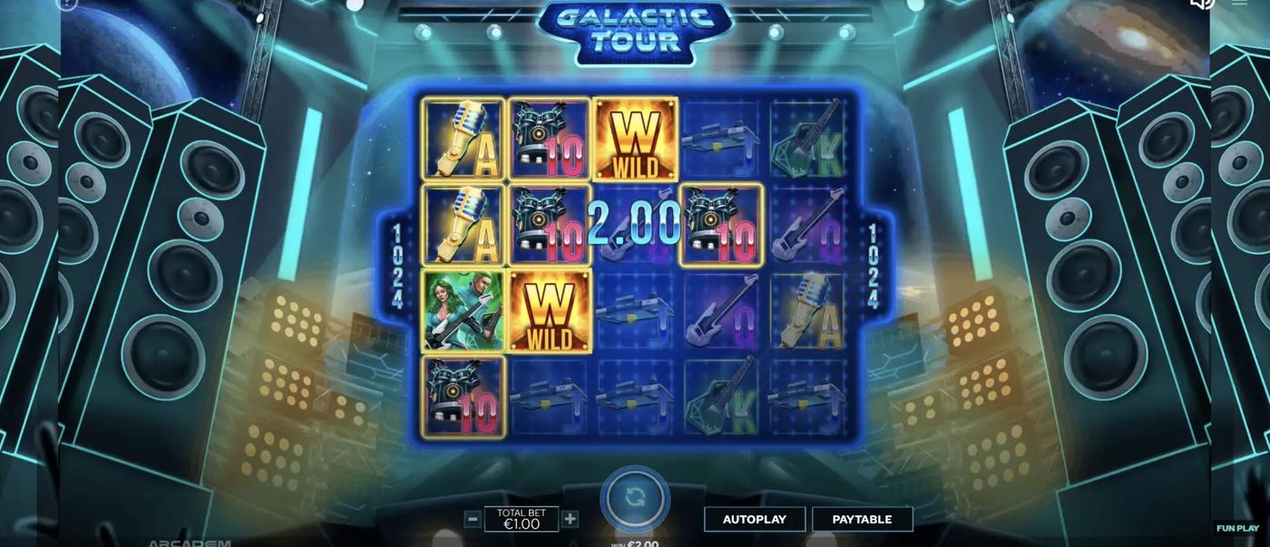 Galactic Tour: image of winning
