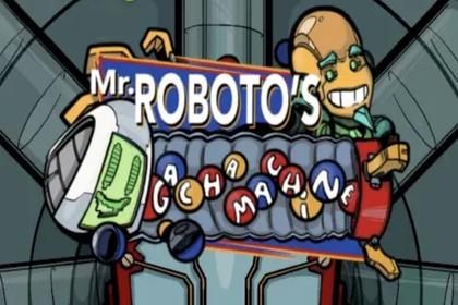 Mr. Roboto's Gacha Machine Online Slot Logo