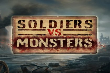 Soldiers vs Monsters Online Slot Logo