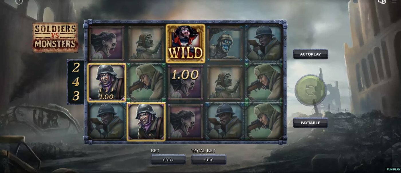 Soldiers vs Monsters: image of winning