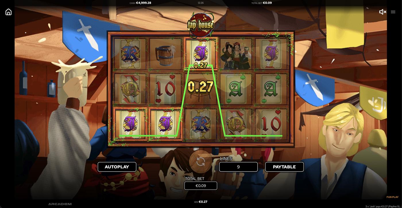 Tap House: image of winning