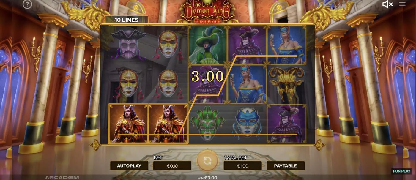 The Demon King's: Masquerade: image of winning