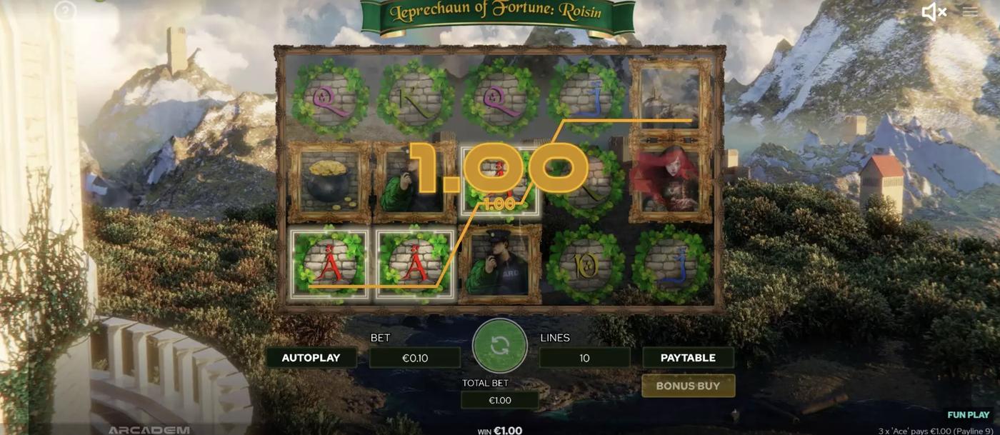 The Leprechaun of Fortune: Roisin: image of winning
