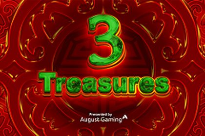 3 Treasures Online Slot Logo
