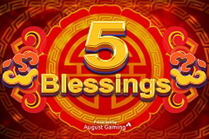 5 Blessings Online Slot Logo