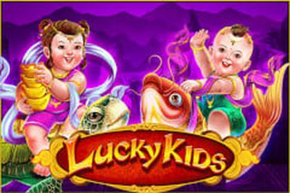 Lucky Kids Online Slot Logo
