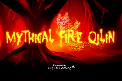 Mythical Fire Qilin Online Slot Logo