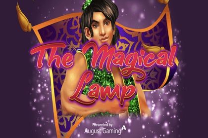 The Magical Lamp Online Slot Logo