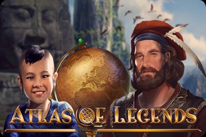 Atlas of Legends Online Slot Logo