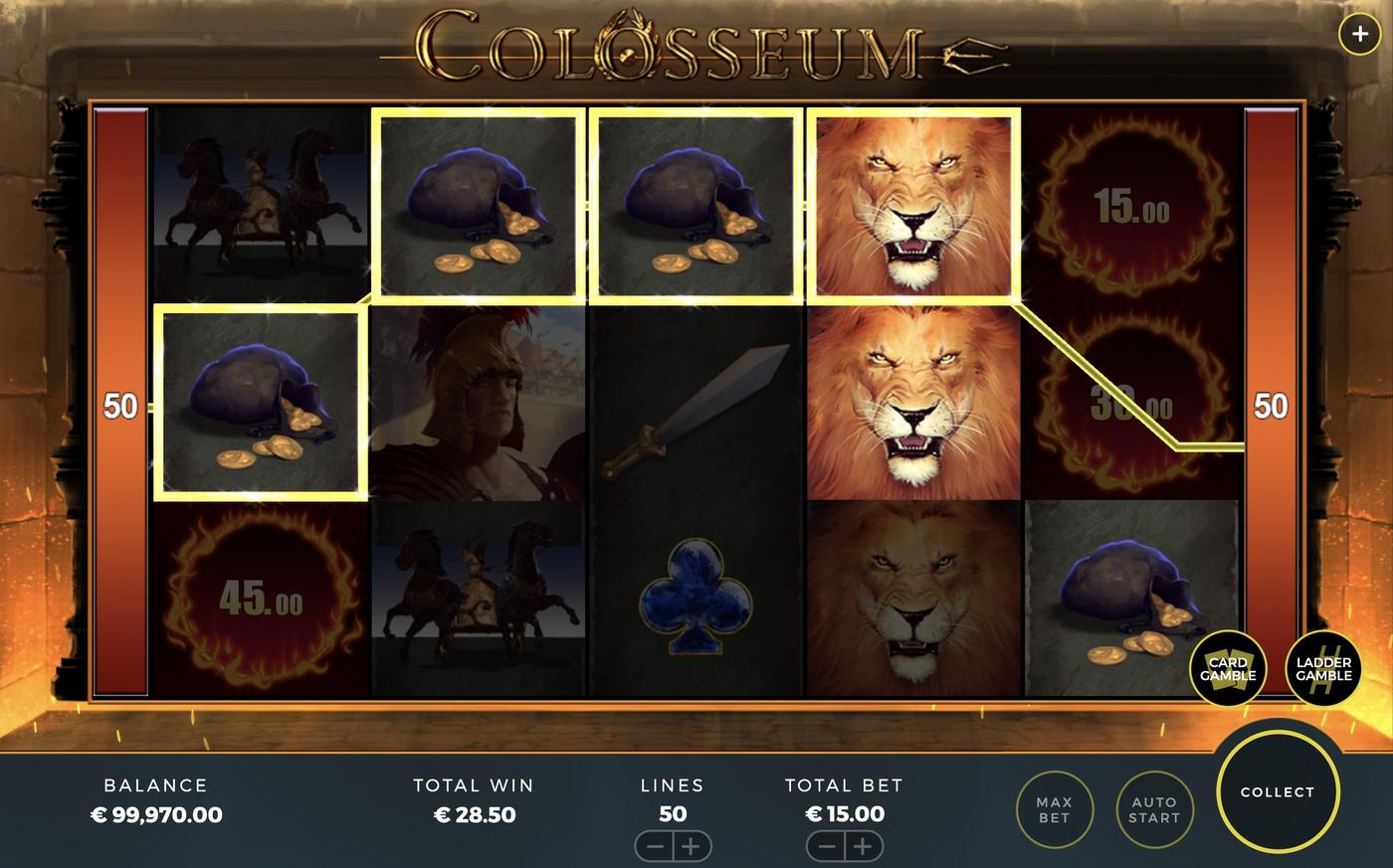 Colosseum: image of winning