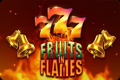 Fruits in Flames Online Slot Logo