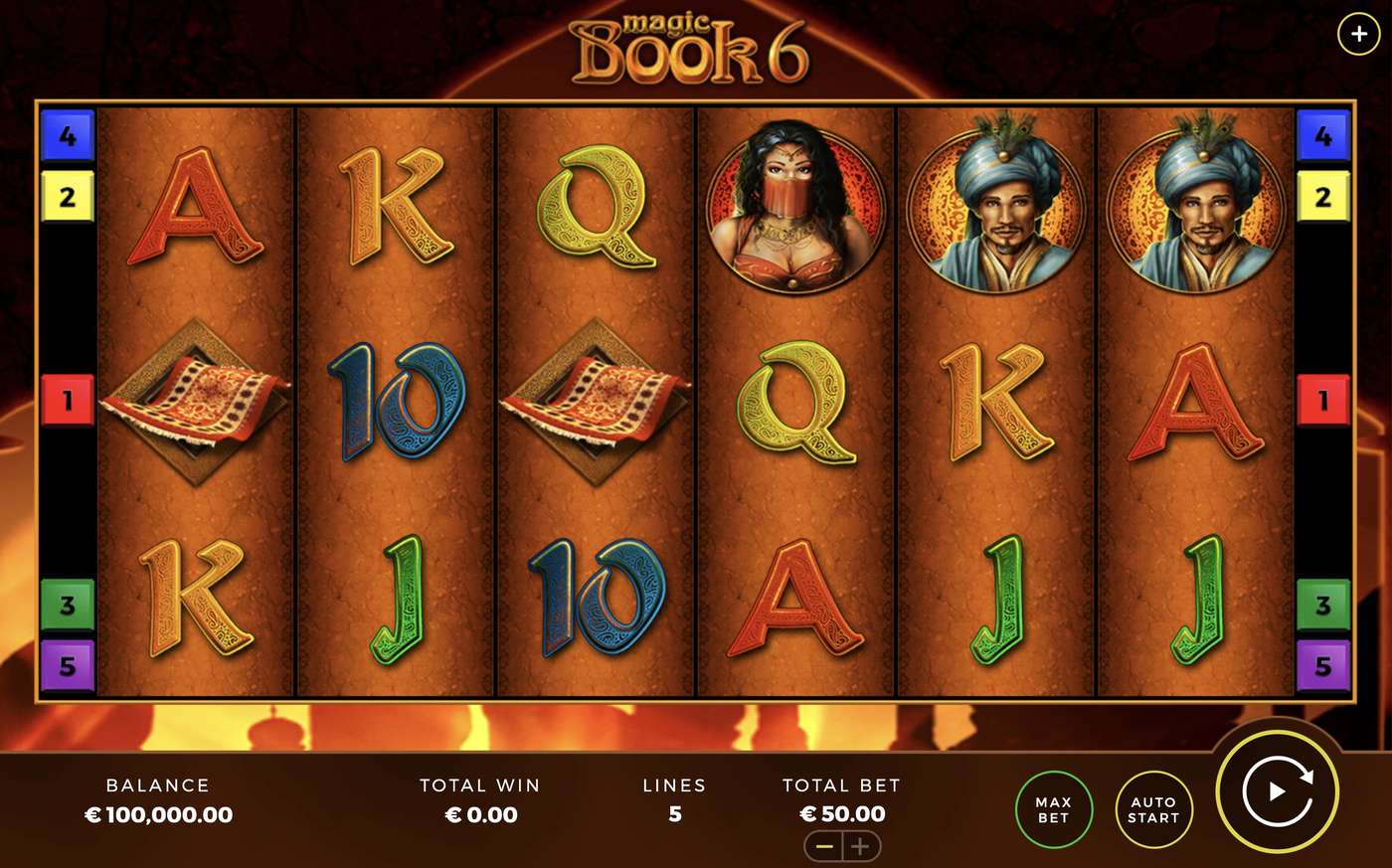 Magic Book 6: image of main menu