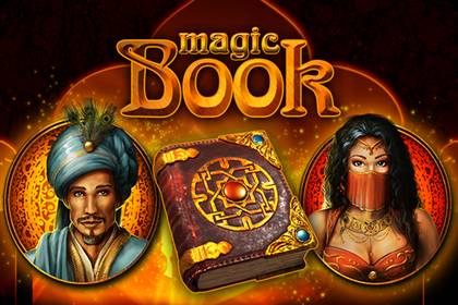 Magic Book Online Slot Logo