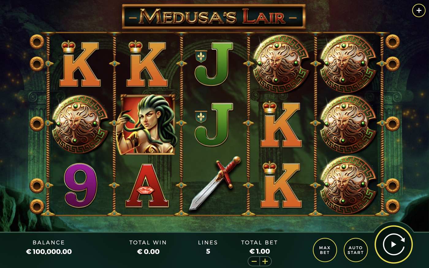 Meduza's Liar: image of main menu