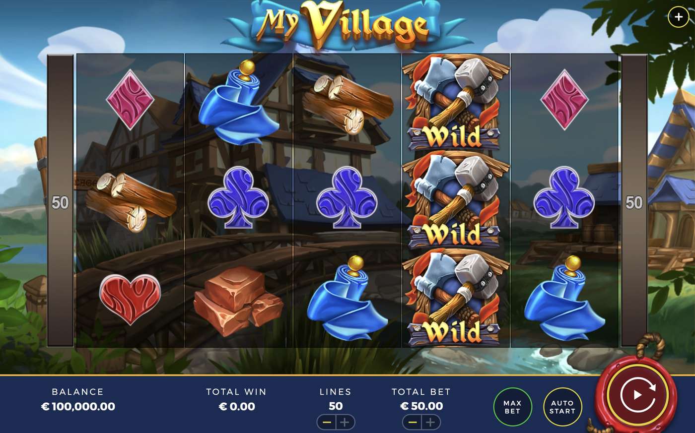 My Village: image of main menu