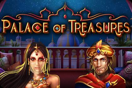 Palace of Treasures Online Slot Logo