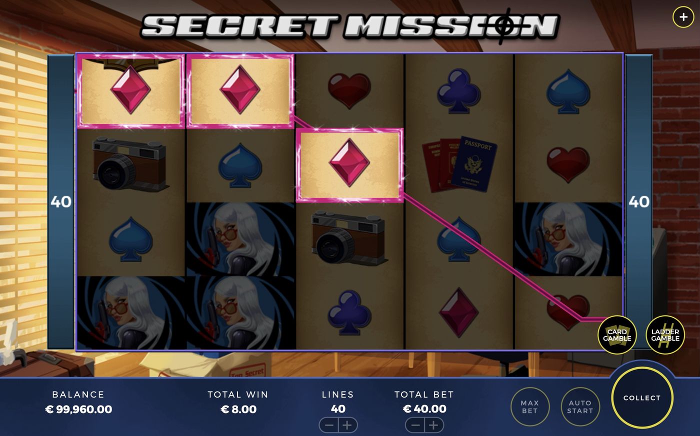 Secret Mission: image of winning