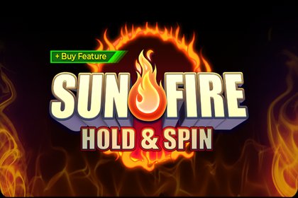Sun Fire - Hold & Spin Online Slot Logo