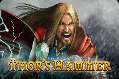 Thor's Hammer Online Slot Logo