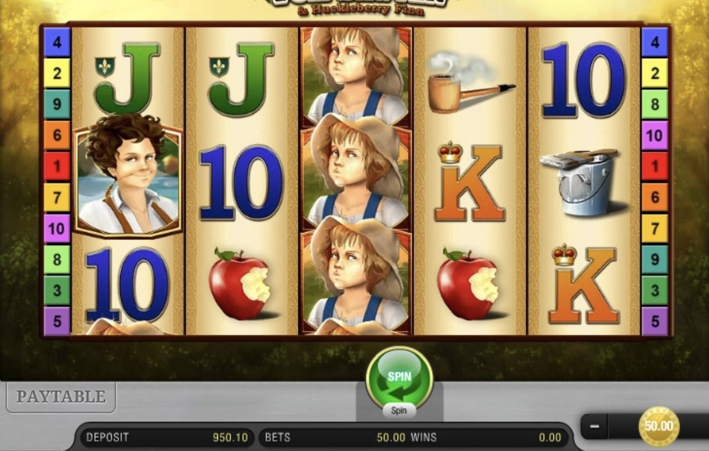 Tom Sawyer: image of main menu