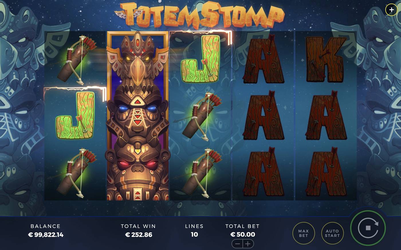 Totem Stomp: image of winning