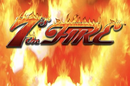 7's On Fire Online Slot Logo