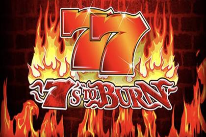 7's To Burn Online Slot Logo