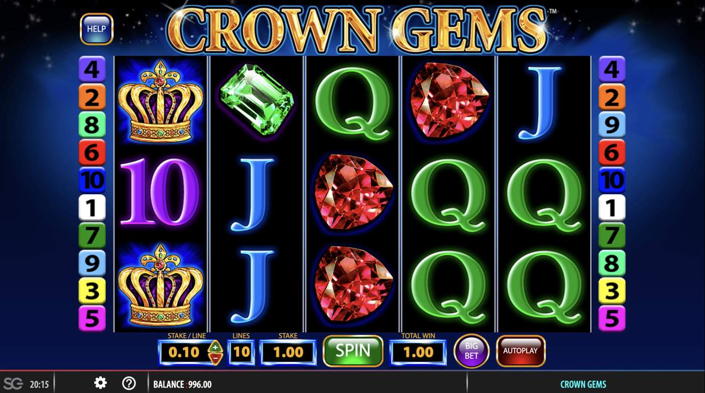 Crown Gems Hi Roller: image of winning