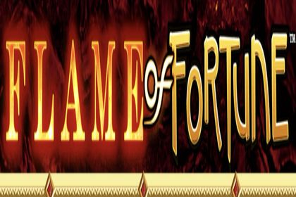 Flame of Fortune Online Slot Logo