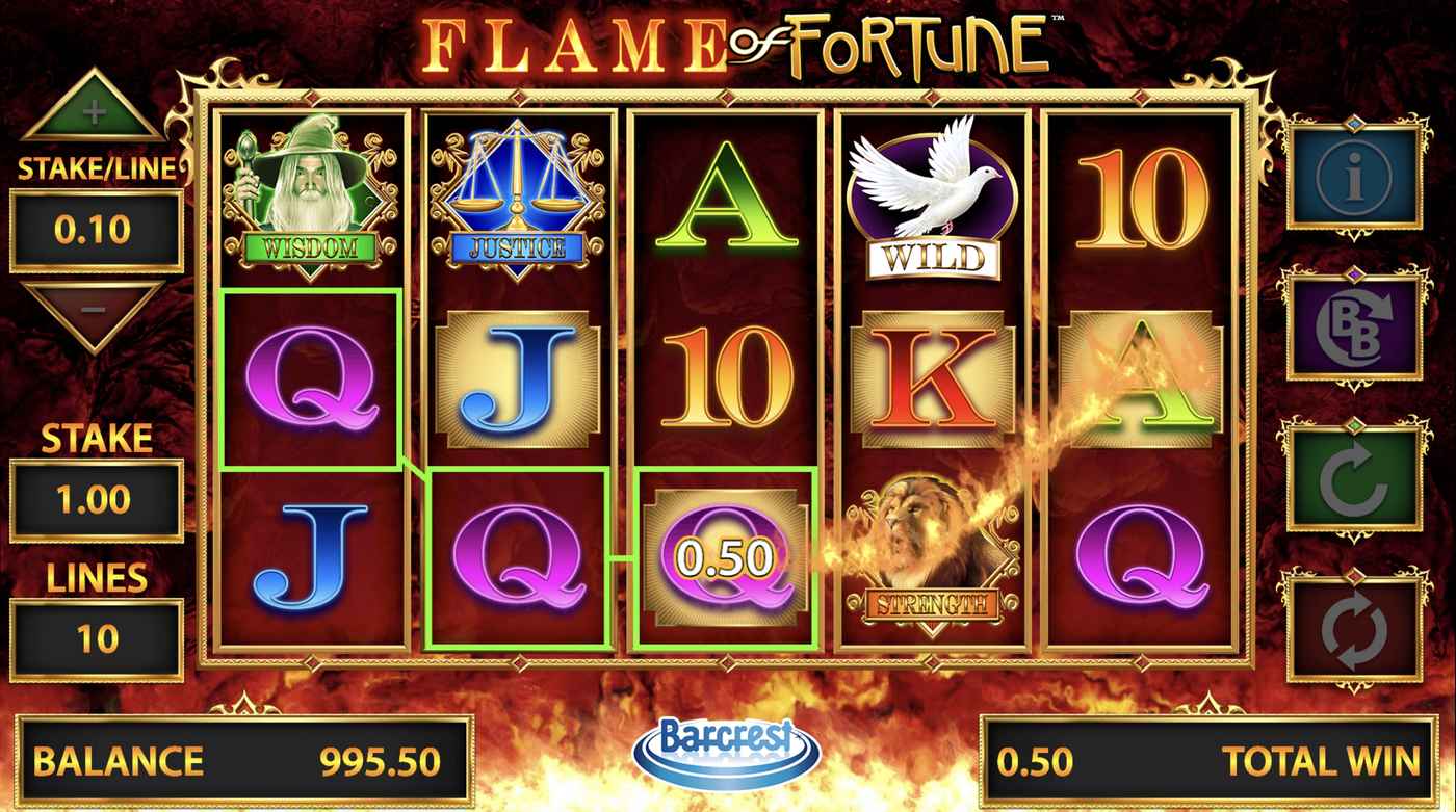 Flame of Fortune: image of winning