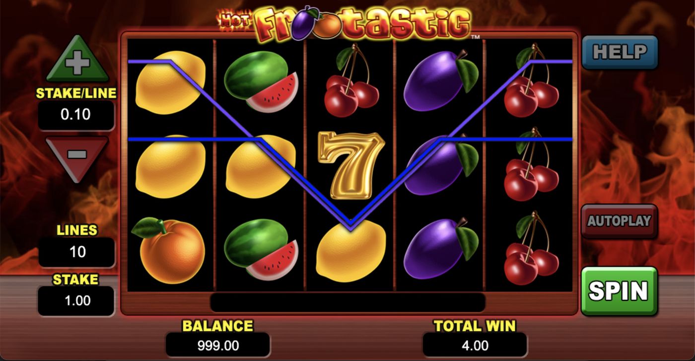 Hot Frootastic: image of winning