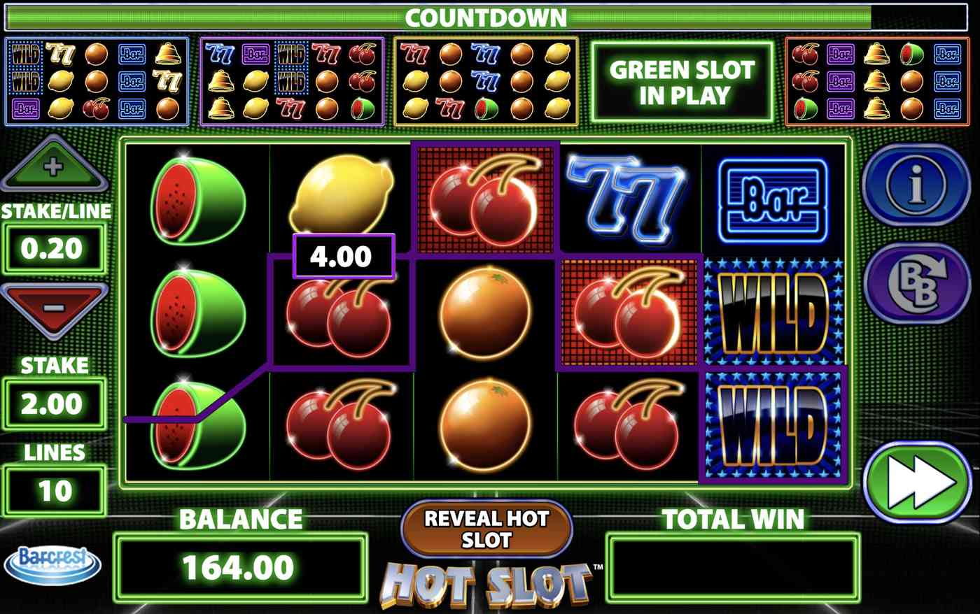 Hot Slot: image of winning