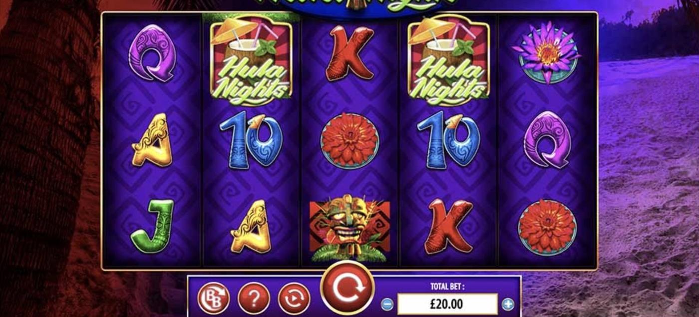 Hula Nights: image of main menu
