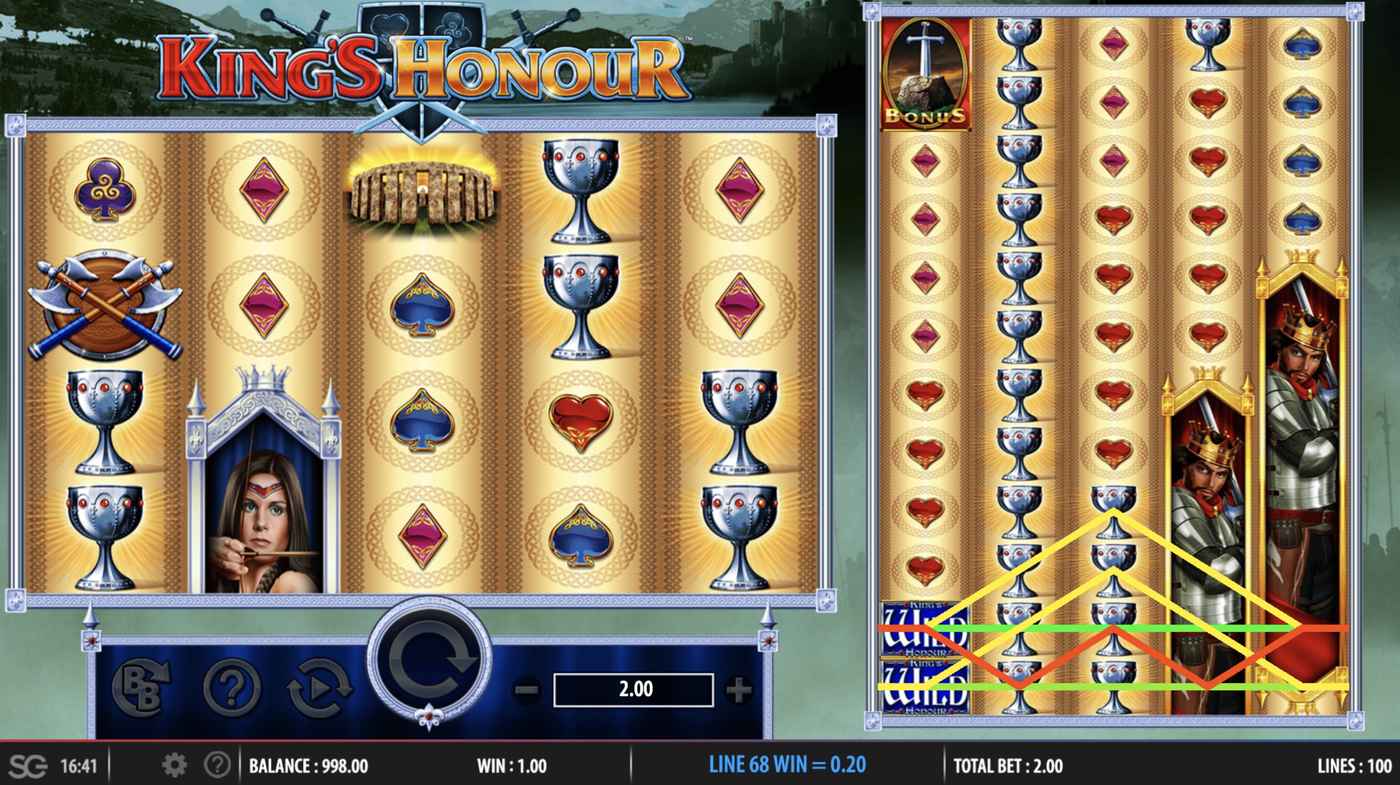 King's Honour: image of winning