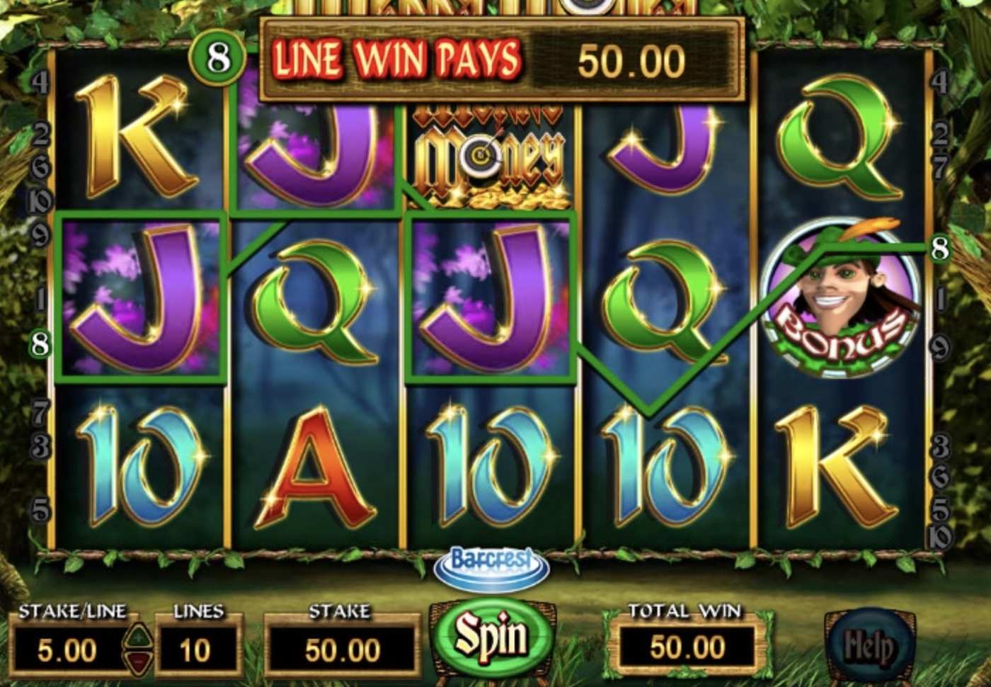 Merry Money: image of winning