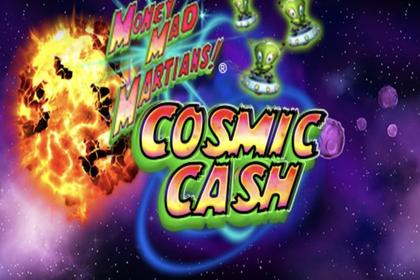 Money Mad Martians Cosmic Cash Online Slot Logo