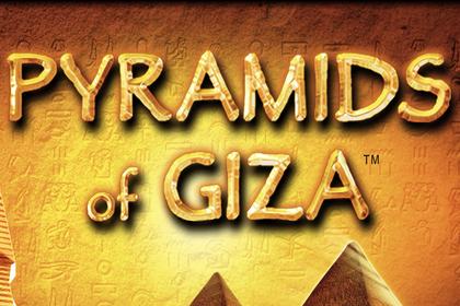 Pyramids of Giza Online Slot Logo