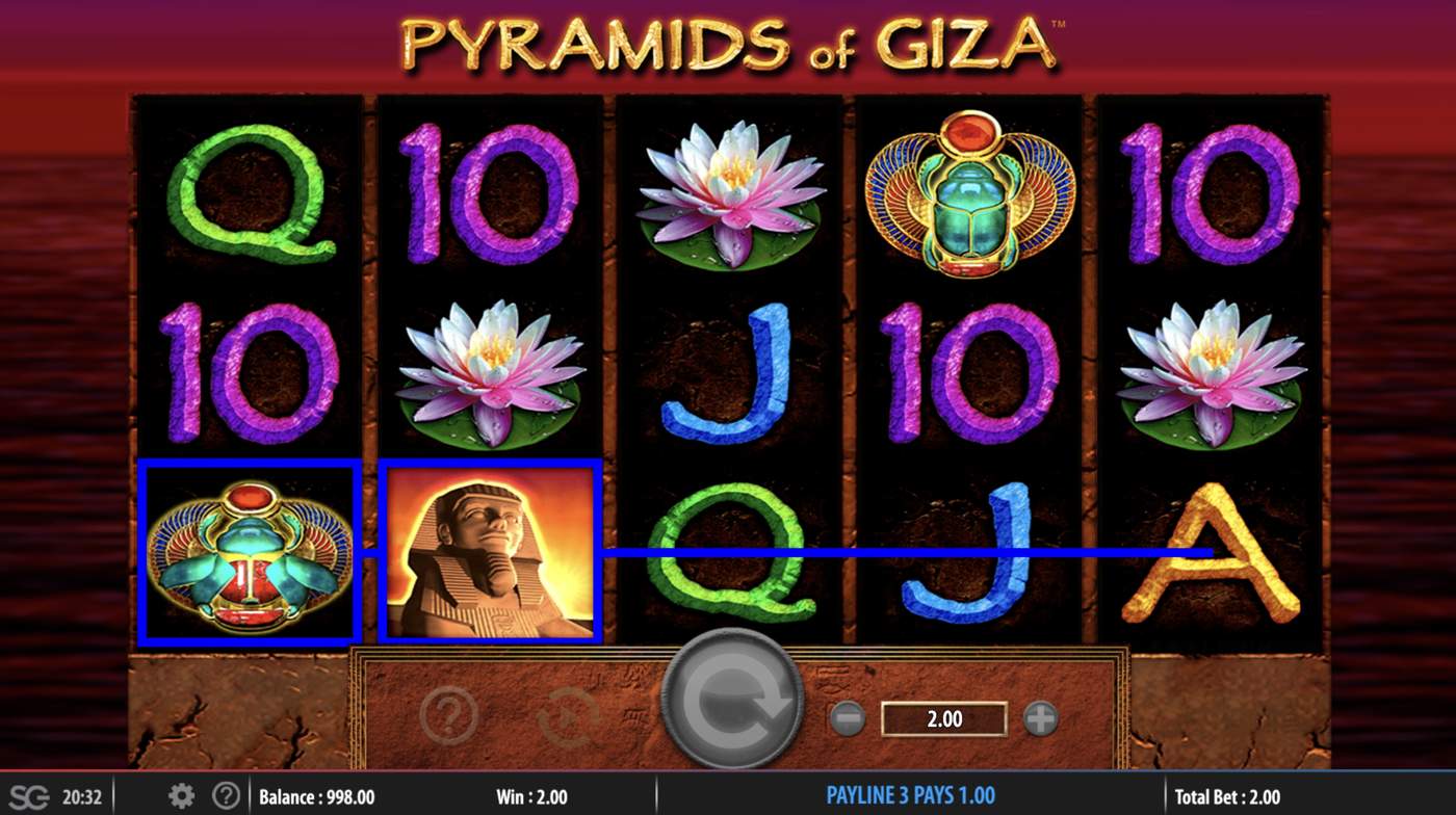 Pyramids of Giza: image of winning