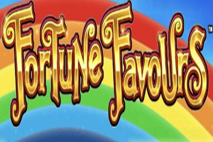 Rainbow Riches Fortune Favours Online Slot Logo