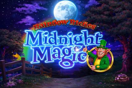 Rainbow Riches Midnight Magic Online Slot Logo