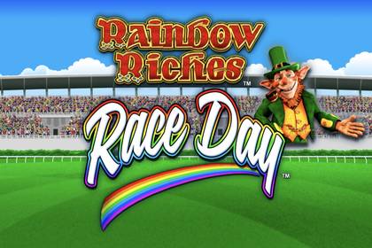 Rainbow Riches Race Day Online Slot Logo