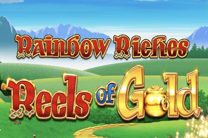 Rainbow Riches Reels of Gold Online Slot Logo