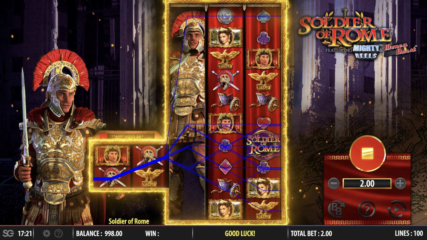 Soldier of Rome: image of winning