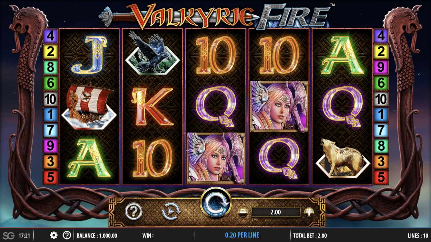 Valkyrie Fire: image of main menu