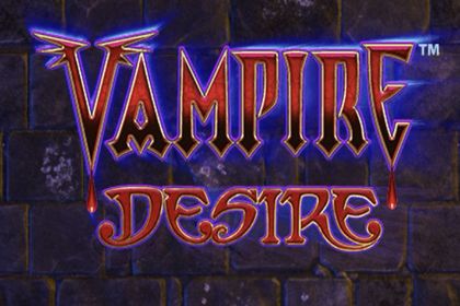 Vampire Desire Online Slot Logo